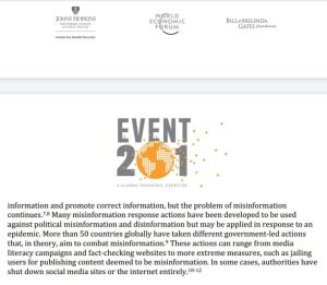 Johnson & Johnson and Event 201