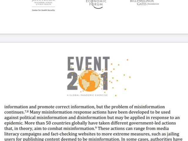 Johnson & Johnson and Event 201