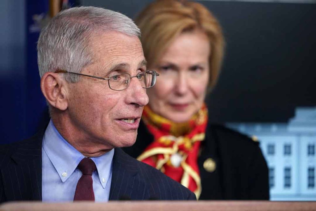 Dr Deborah Birx was Anthony Fauci's NIH intern