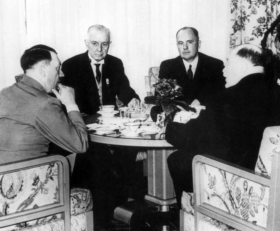 IBM CEO Thomas Watson meets with Hitler in Berlin June 1937