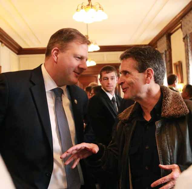 NH Governor Chris Sununu and Dean Kamen