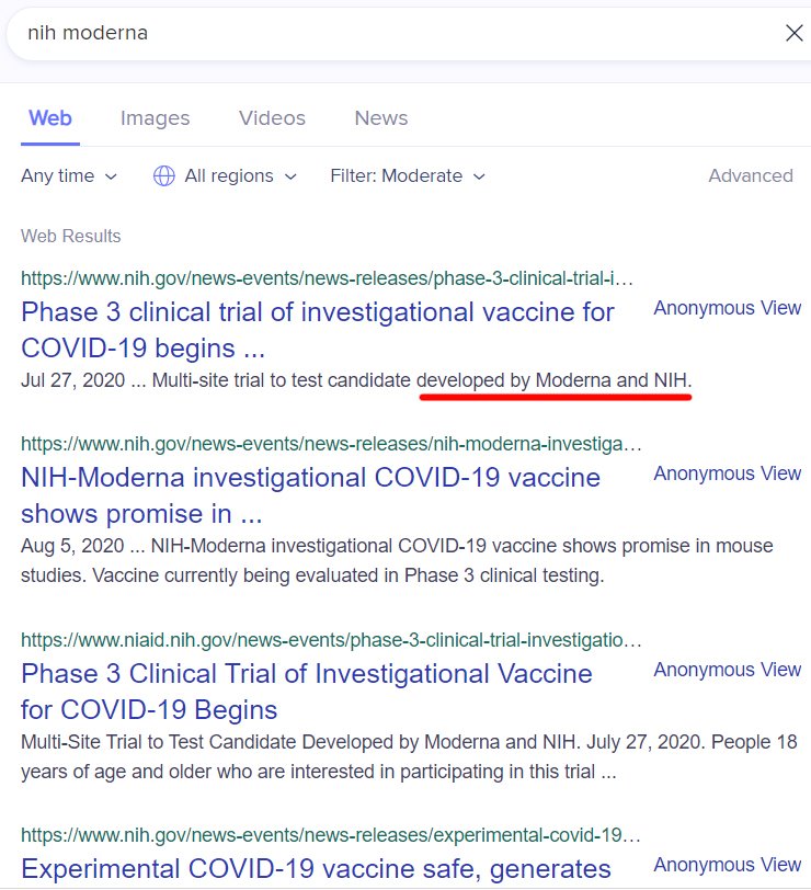 Does the US Gov’t Jointly Own a Covid Vaccine?