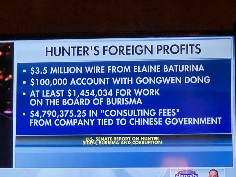 Hunter Biden's Foreign Profits