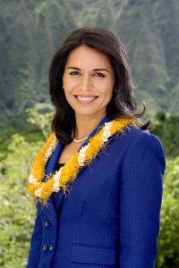 Why was Tulsi Gabbard scrubbed from the World Economic Forum website this month?