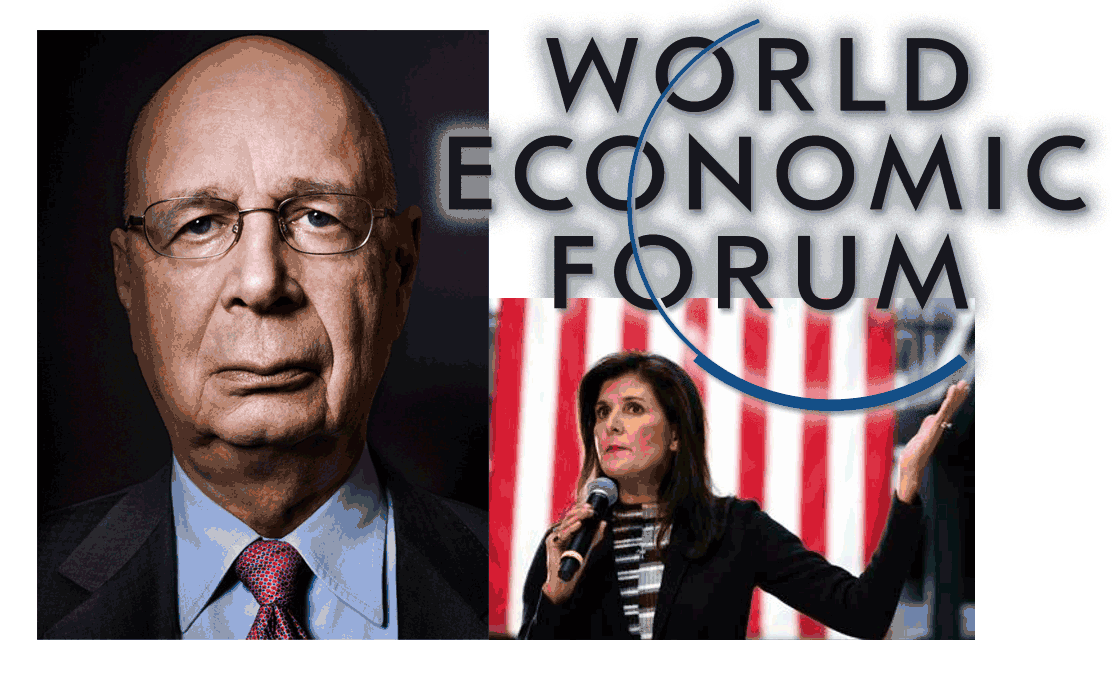 Nikki Haley and Klaus Schwab team up on a global takeover to penetrate the cabinets